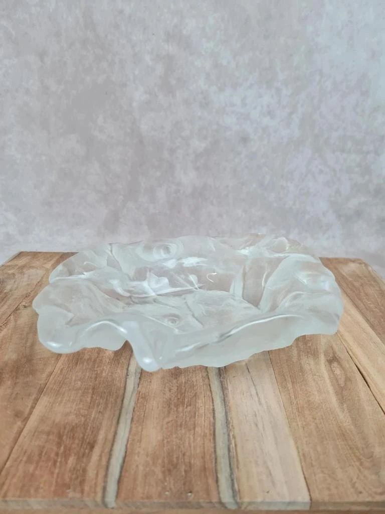 Vaso artístico de vidrio – Jolanda Prinsen para Walther Glas – vintage gran recipiente – photo 2